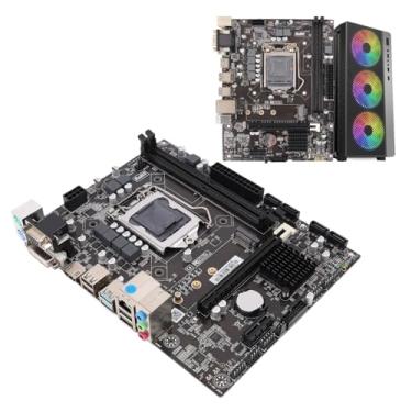 Imagem de Placa-mãe H310 LGA 1151 Slot de Memória DDR4 de Canal Duplo 24 Soquetes de Energia de 8 Pinos Placa-mãe Com VGA SATA 6 Gb PCIe X16 NVME M.2