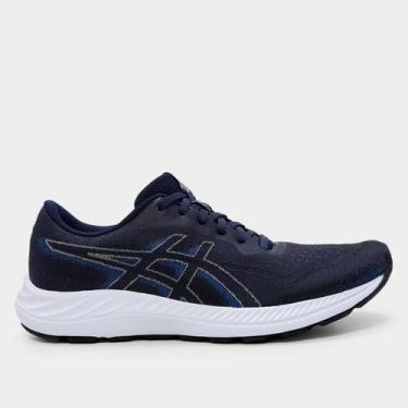 Imagem de Tênis Asics Ugoki Masculino, Marinho, Cinza, 40