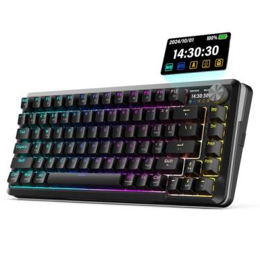 Imagem de Teclado mecânico sem fio Redragon K708 Pro Gasket RGB