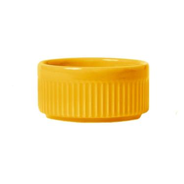 Imagem de Ramekin Refratária 9 cm Amarelo com 180 Ml Porcelana