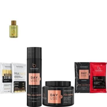 Imagem de Borabella Kit Pós Química Day Use + Óleo Argan 7ml + Sachês