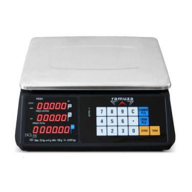 Imagem de Balança digital computadora à bateria capacidade de 35 kg - DCL Ramuza
