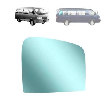 Imagem de Vidro kia gran besta 1998 a 2005 lateral direita movel com furo inferi