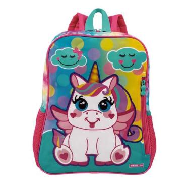 Imagem de Mochila Sestini 21M Unicórnio 15 Litros Azul