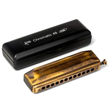 Imagem de Gaita De Boca Shg Chromatic See See Rider - Dó 5448c - HERING