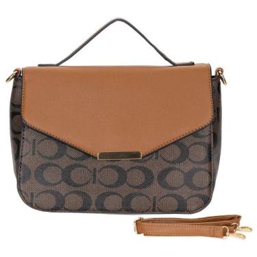 Imagem de Bolsa feminina transversal fuseco - wbfr84066, Café, U