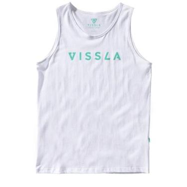 Imagem de Regata Vissla Foundation Branca, P, Branco