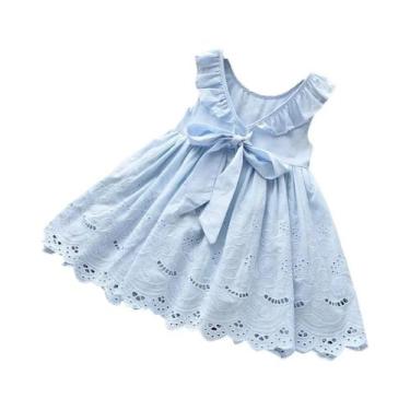 Imagem de Vestidos de Festa Florais para Meninas - Roupas Elegantes de Verão, 2 