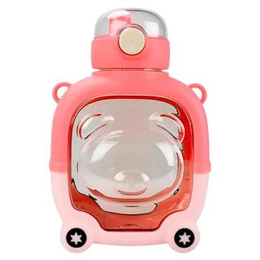 Imagem de Garrafa Infantil Ursinho Divertido Rosa 1000ml R3579 - BBR Toys - BBR 