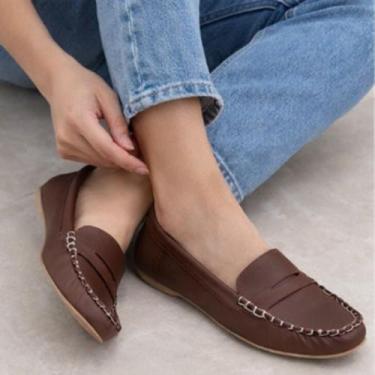 Imagem de Sapatilha Mocassim Feminino Vizzano Confortável 1465.100 Cor:MarromTam