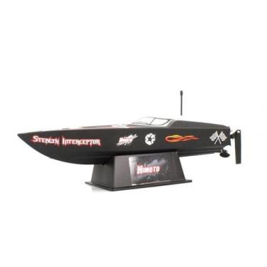 Imagem de Lancha De Controle Remoto Himoto Stealt 17" DeeP V ST745, Preto
