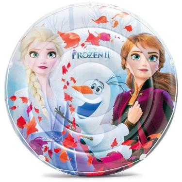 Imagem de Colchão Infantil Inflável para Piscina Pequena Ilha Frozen - 694105741
