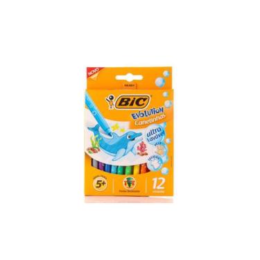 Imagem de Kit 12 Canetinhas BIC EVOLUTION