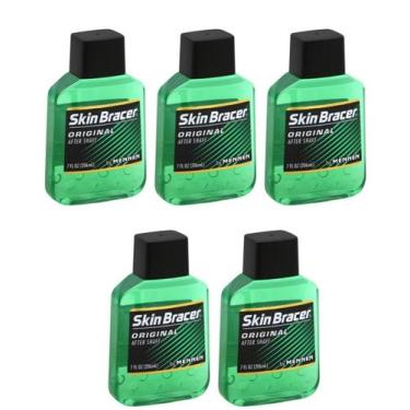 Imagem de After Shave Skin Bracer Original 206 ml Kit com 5