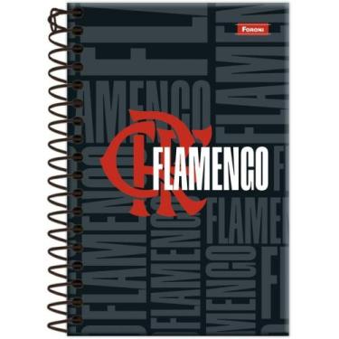 Imagem de Caderneta Espiral Capa Dura Flamengo 80FLS PCT.C/04 - Foroni