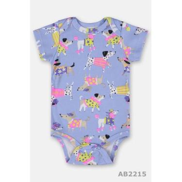 Imagem de Body Manga Curta em Suedine UpBaby -, Abstrato 2215, GG