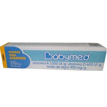 Imagem de Pomada Para Assaduras BabyMed Azul Menino 45gr - Cimed