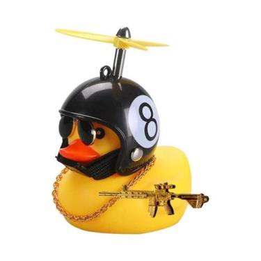 Imagem de Capacete De Pato De Borracha Amarelo, Decoração De Interior De Carro, 