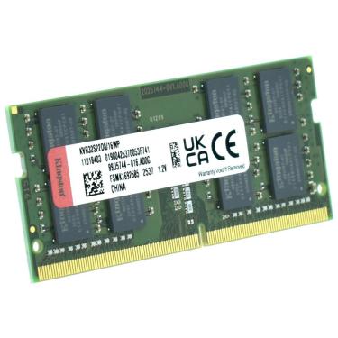 Imagem de Memória RAM para Notebook DDR4 KVR32S22D8-16WP 16GB 3200MHz Alto Desempenho Kingston