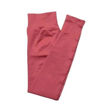 Imagem de Leggings Esportivas Sem Costura Para Mulheres, Efeito Levanta Bumbum, 