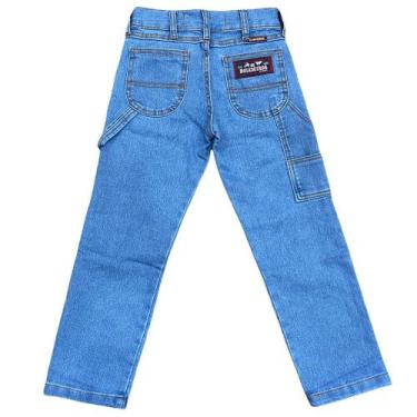 Imagem de Calça Jeans Country Infantil Carpinteira Unissex - Os Boiadeiros, 14, 
