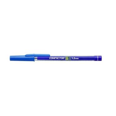 Imagem de Caneta Esferográfica 1.2mm Compactor 07B Azul caixa 50 Unidades