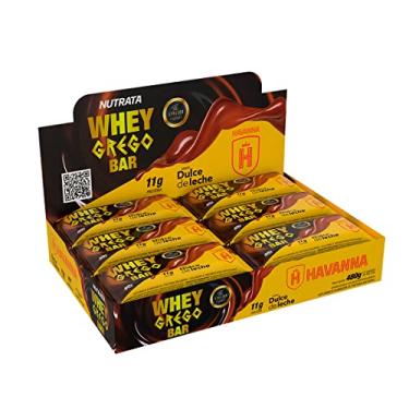 Imagem de Whey Grego Bar Dulce De Leche HAVANNA 40g (C/12uni) - Nutrata