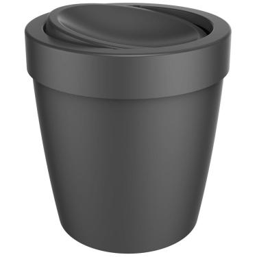 Imagem de Lixeira Tampa Basculante Vitra 5l Cesto Lixo Banheiro Ou Chumbo