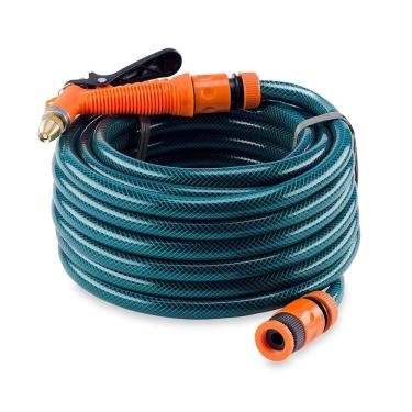 Imagem de Mangueira Trancada 1/2" Verde 10M Hidropistola Forceline