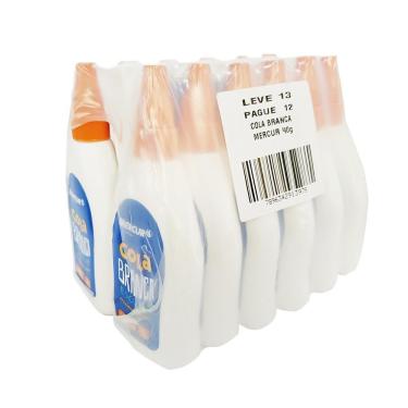 Imagem de Cola Mercur Branca 40g Embalagem com 13 Unidades