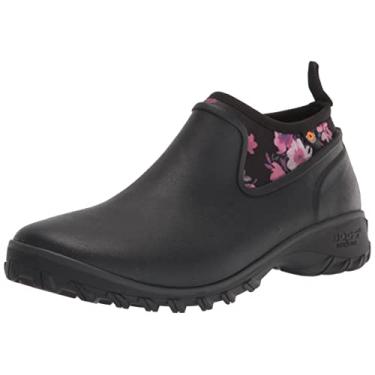 Imagem de BOGS Sauvie Chelsea Bota de Chuva Impermeável Botinha Feminina, Estampa Pintora - Preto, 6
