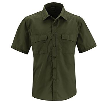 Imagem de Camisa masculina Propper REVTAC de manga curta, Oliva, Large