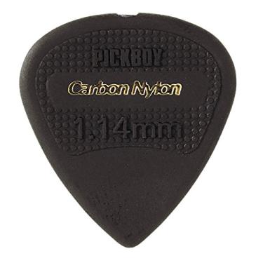 Imagem de Pickboy Borda, ponta afiada, carbono/nylon, 1,14 mm, 10 palhetas