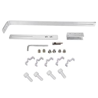 Imagem de Braço de montagem de luz L para aquário, suporte de luz de queda para tanque de peixes para terrários de vidro de répteis