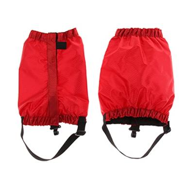 Imagem de Menolana , Baixo tornozelo alto impermeável para caminhadas, capas protetoras para sapatos, oxford anti-rasgo, unissex, cor opcional, vermelho