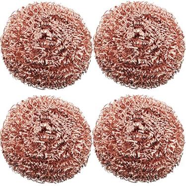 Imagem de ITROLLE 4 peças limpador de ponta de solda ponta de solda suporte de fio de latão macio enrolado, sem necessidade de água