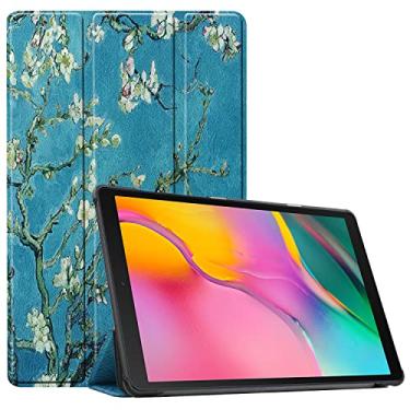 Imagem de Huawei MatePad Pro 11" Smart PU Capa de couro com hibernar/despertar automática compatível com Huawei MatePad 11" 10" 10.1" 8" MatePadPro 12.6" 10.8" Mediapad T3 T5 M6 M5 (Matepad Pro 10.8", pintura10 )