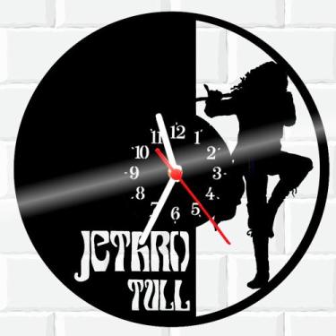 Imagem de Relógio De Vinil Disco Lp Parede  Jethro Tull Rock - Rb Criações