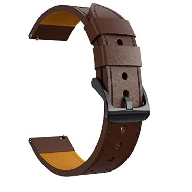 Imagem de HAZELS Pulseira de couro genuíno 20 22mm para Huawei Watch GT2 GT 2 42 46mm Relógio de substituição inteligente 3 Pro Honor Magic 2 (Cor: F, Tamanho: para Huawei GT2pro)