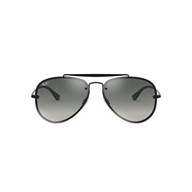 Imagem de Óculos de sol Ray-Ban RB3584N Blaze Aviator, Demi Gloss Preto/Cinza Gradiente Cinza Escuro, 61 mm