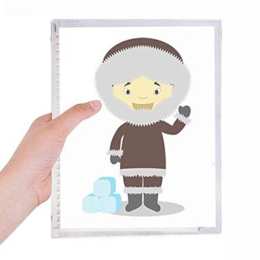 Imagem de Caderno de desenho ColdGreenland com folhas soltas e diários recarregáveis