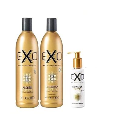 Imagem de Kit Exoplastia Alisamento 2x 500ML + Leave On Repair 140ml