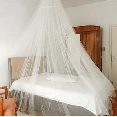 Imagem de Mosquiteiro Tela De Teto Protetor cama casal solteiro Berço