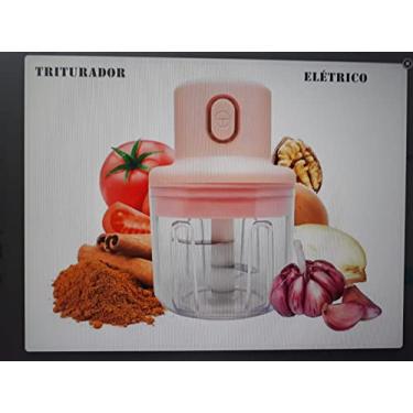Imagem de Mini Triturador De Alimentos Sem Fio 250ml Portátil Usb (Rosa)