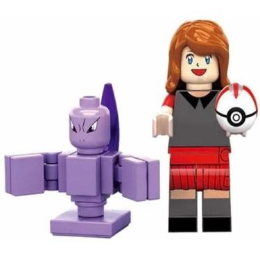 Blocos De Montar Mega Construx Boneco Mew - Personagem Do Desenho