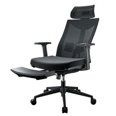Imagem de CADEIRA ERGONÔMICA OFFICE B7 COM DENCANSO PRETA – PCOB7PT – PCYES