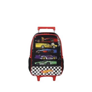 Imagem de Mochila De Rodinhas Hot Wheels Preto Luxcel