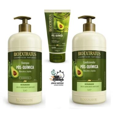 Imagem de Shampoo Cond 1L E Finalizador 150G Pós Química Bio Extratus