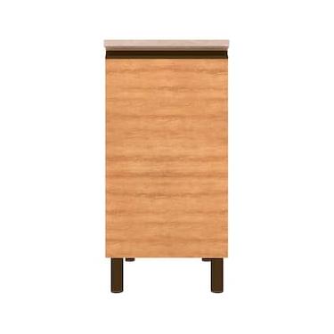 Imagem de Balcão Bartira Cristal MDP 15mm com 1 Porta e 1 Prateleira - 40cm de largura