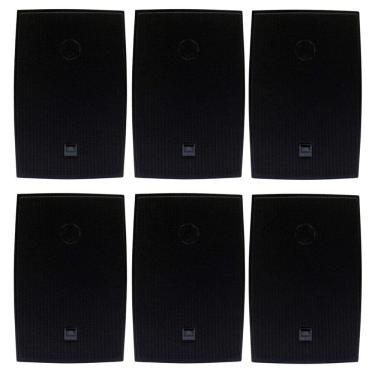 Imagem de Kit 6 Caixas JBL C521P Passiva Preta - 40 Watts RMS